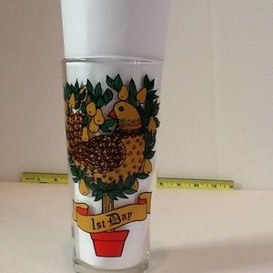Pepsi 1st Day of Christmas 1970’s Glass.